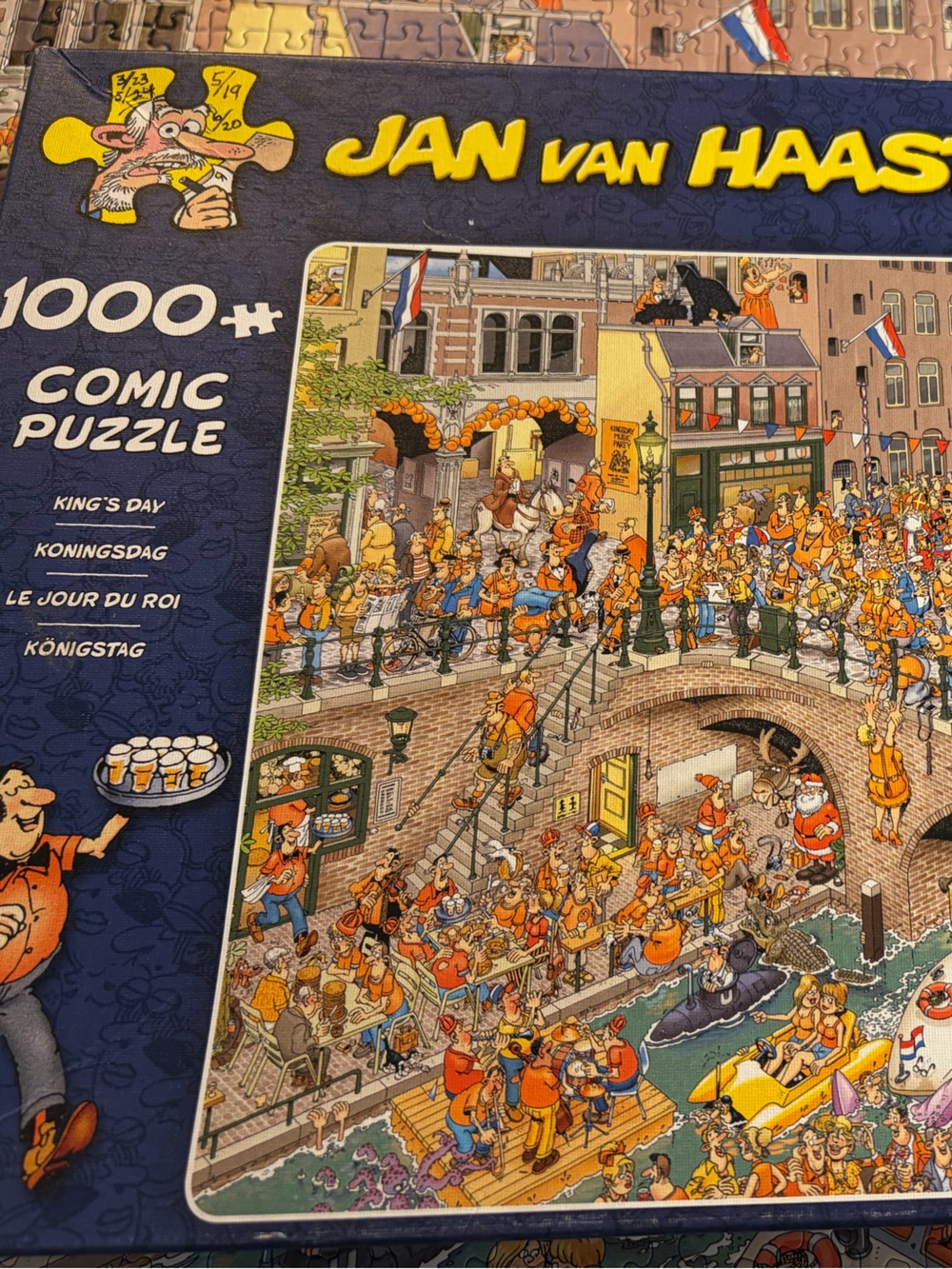 Jan Van Haasteren Kings Day puzzle 1000 piece